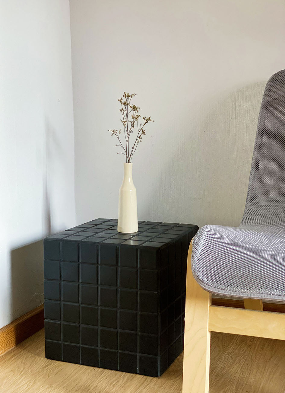 Cube side table