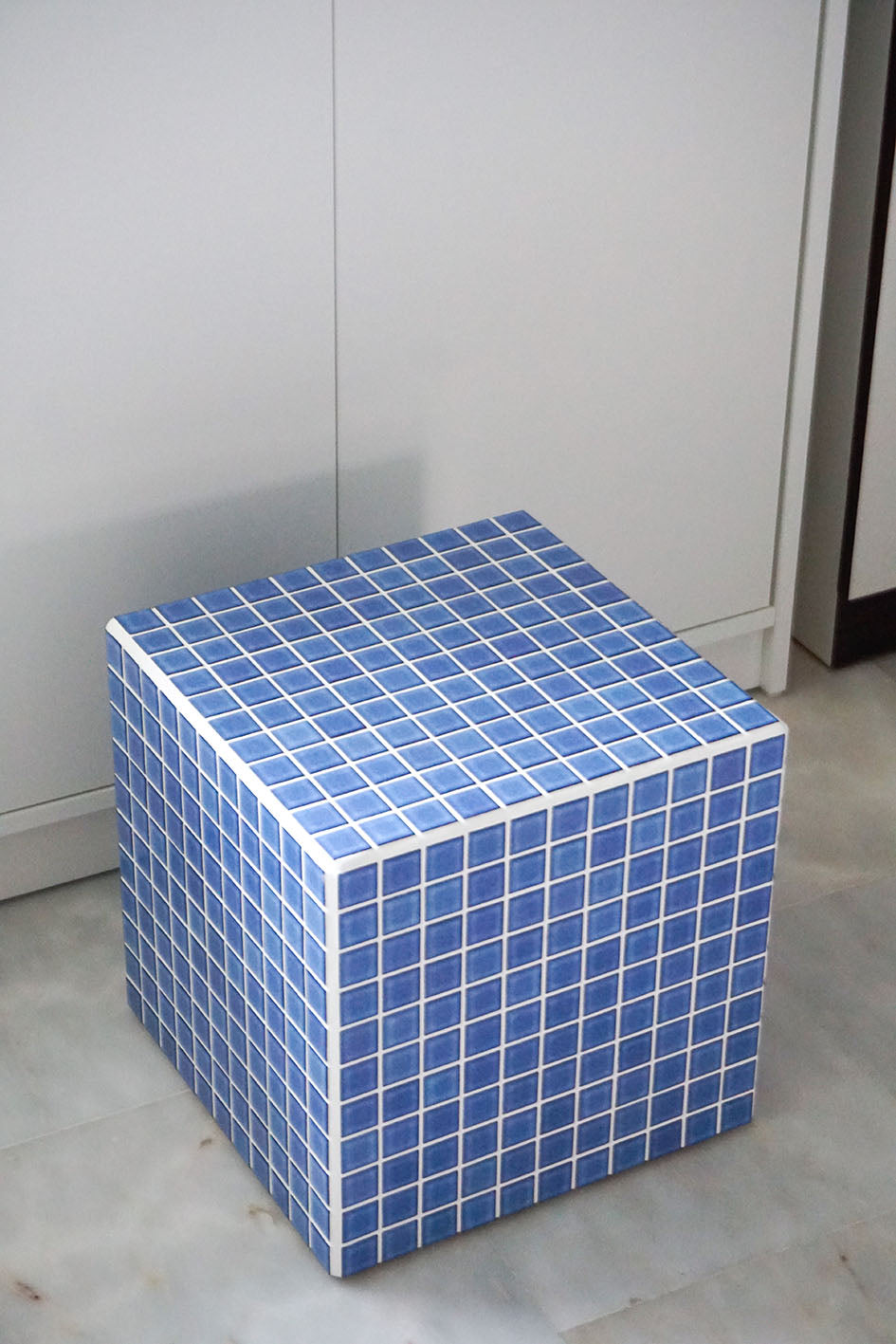 Cube side table